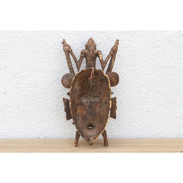 Wood The Guardian, Vintage African Mask For Sale - Image 7 of 8