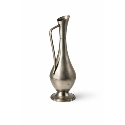 Swedish Modern Pewter Vase from Gab Guldsmedsaktiebolaget, 1940s For Sale - Image 3 of 8