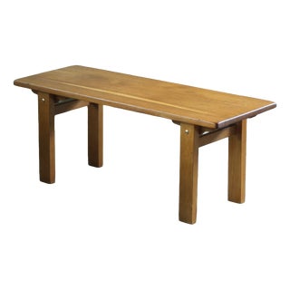 Vintage Oak Coffee Table, 1960s For Sale