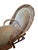 Vintage Adirondack Bent Willow, Velvet Mohair-Upholstered Chaise Lounge For Sale In San Francisco - Image 6 of 10