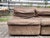 Vintage Brown Leather Sofa from Rolf Benz, 1970s, Set of 6 For Sale - Image 11 of 18