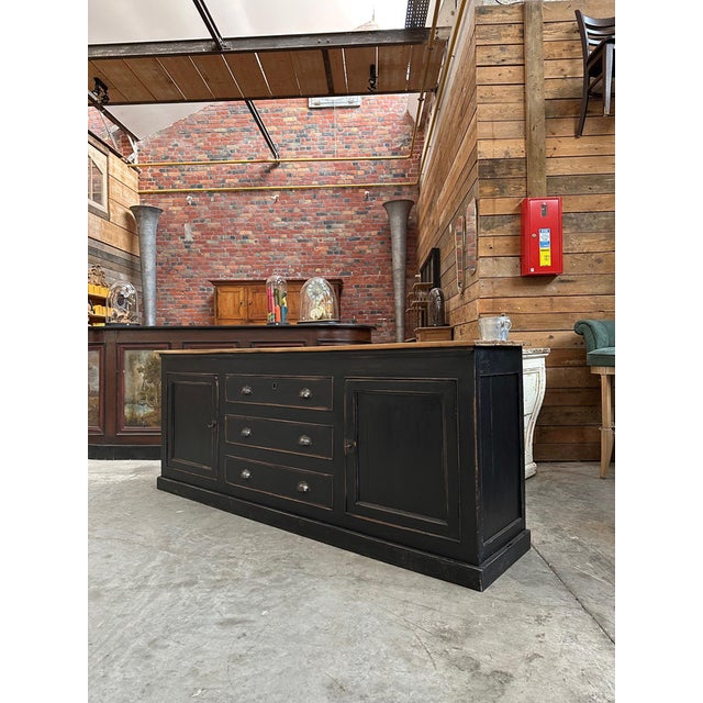 Early 20th Century Distressed Sideboard For Sale - Image 3 of 10