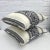 2000 - 2009 2000s Gray Damask Pattern Throw Pillows- a Pair For Sale - Image 5 of 7