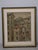 Oil on board painting "Urban Architecture" by B. SEMMER, 1962 This oil on board painting depicts urban architecture,...