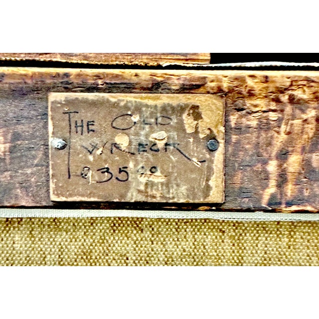 Harborside Painting of “The Old Wreck” For Sale - Image 9 of 9