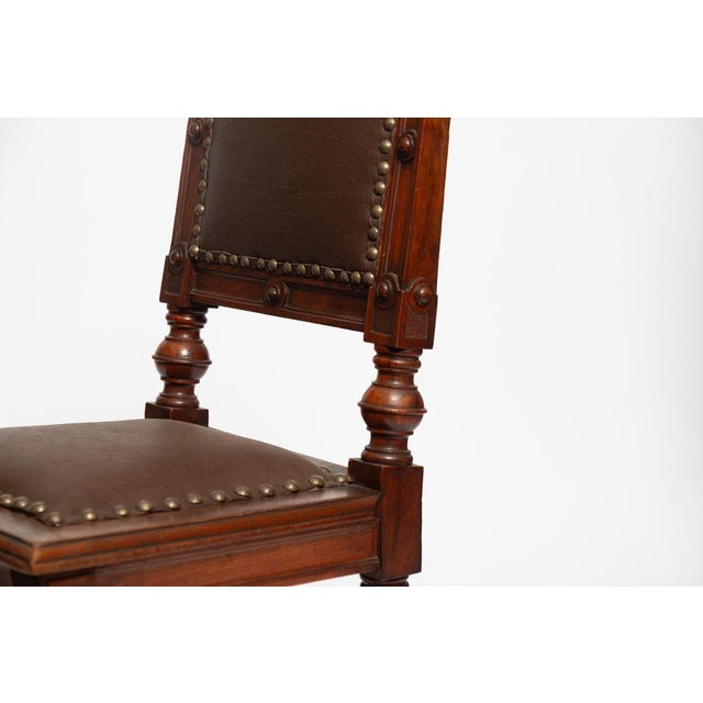 Wilhelminian-Era Chair with Elaborate Carvings and Applications, 1890 For Sale - Image 13 of 18