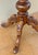 Spanish Carved Wood Pedestal Side Table, Mid-20th Century For Sale - Image 16 of 16
