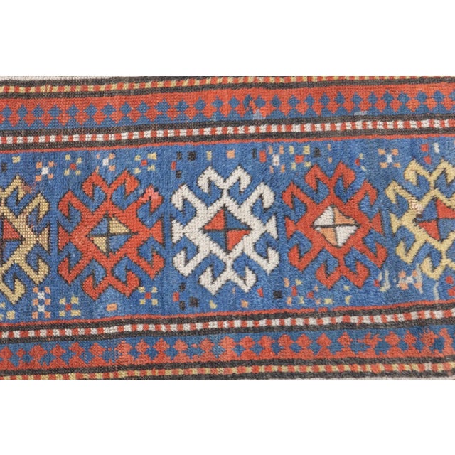 Antique Kazak Rug 3'7'' x 6'9'' For Sale - Image 12 of 12