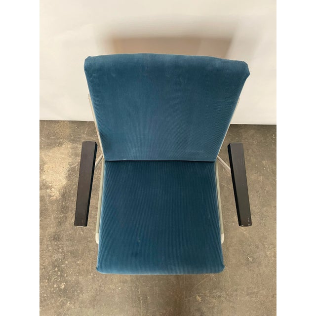 Wim Rietveld Blue Oase Lounge Chair by Wim Rietveld for Ahrend de Cirkel, 1958 For Sale - Image 4 of 14