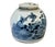 Vintage Chinoiserie Blue & White Porcelain Ginger Jar W/ Swallow Birds 9" H For Sale - Image 4 of 8