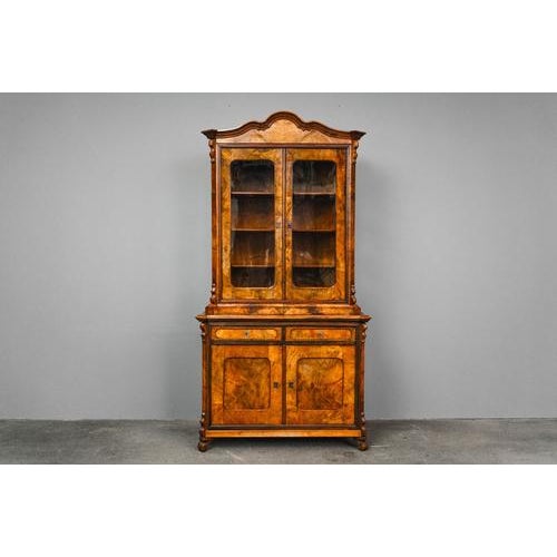 Item: Display Cabinet Period & Style: Biedermeier - Mid-19th Century Features - Elegant and practical piece of furniture...