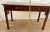 Vintage Baker Furniture Writing Table Historic Charleston Chippendale Mahogany For Sale - Image 10 of 13