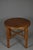 Vintage Polish Dark-Oiled Oak Veneer Side Table, 1930s For Sale - Image 12 of 13