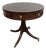 Regency Style Leather Top Drum Table, Late 20 Century For Sale