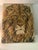 Vintage Mid Century Modern Lion Portrait Painting by Fritz Rudolf Hug Framed 60s 1960s MCM Mid 20th Century For Sale In Miami - Image 6 of 12