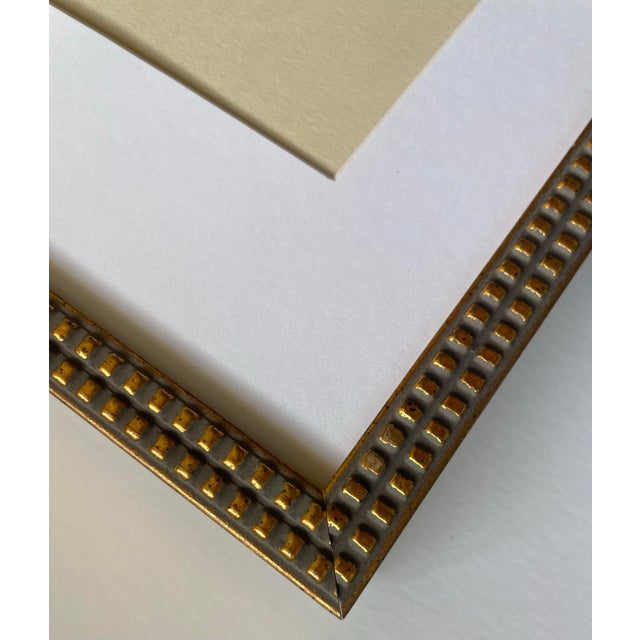 Contemporary 2026 "Profondamente" Abstract Minimalist Painting on Paper by Artist r.k. Red For Sale - Image 3 of 3