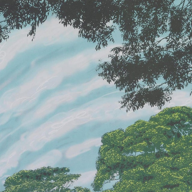 Summer Sky Poster after David Hockney For Sale - Image 3 of 6