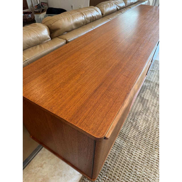 Brown A Beautiful Teak Sideboard by Stonehill Furniture, Made in the Uk, Circa 1960s For Sale - Image 8 of 12