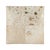 Animal Skin Victorian Hair on Hide with Spots Cube Ottoman, White & Gold For Sale - Image 7 of 10