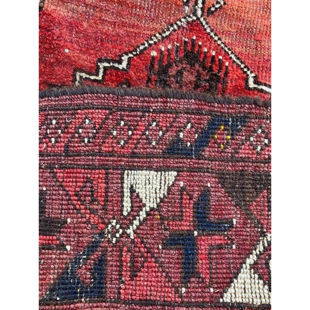 Vintage Wool Turkmen Rug For Sale - Image 14 of 15
