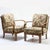 Wood Armchairs with Bentwood Frames from Thonet, 1940s, Set of 2 For Sale - Image 7 of 7