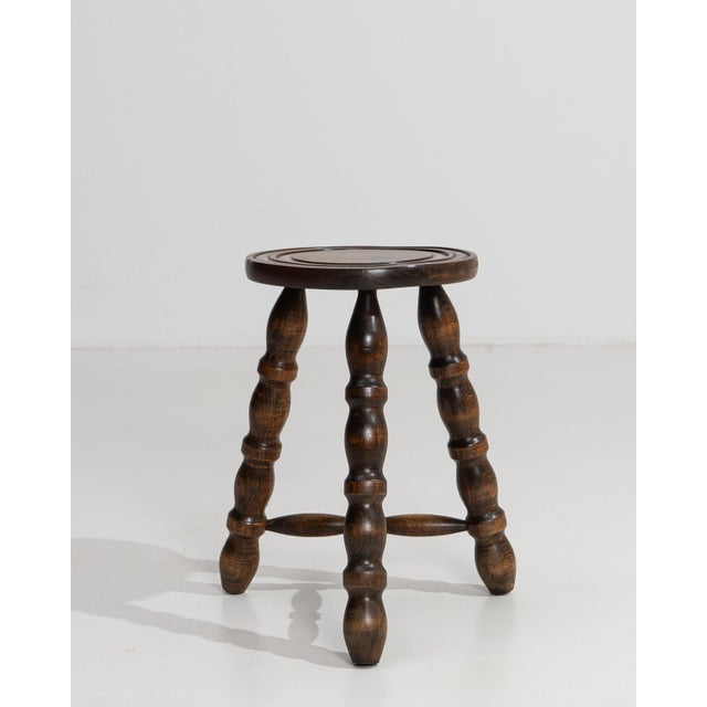 1970s French Bobbin Stool For Sale - Image 11 of 12