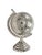 Modern Vintage Metal Globe on Rotating Axis For Sale - Image 3 of 5