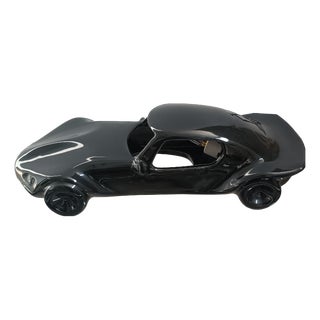 Vintage Ceramic Sports Coupe Lamp, 1970s For Sale