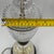 1950s Vintage Hollywood Regency Cut Glass Brass Table Lamp Black Marble Base For Sale - Image 5 of 10