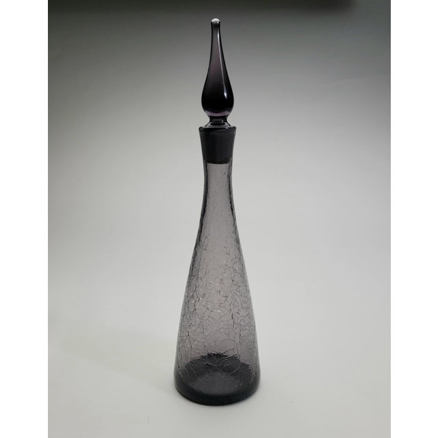 Mid-Century Modern 1960s Mid Century Blenko Decanter For Sale - Image 3 of 10