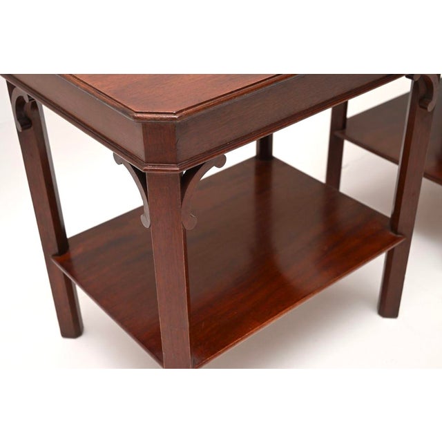Georgian Side Tables, 1950s, Set of 2 For Sale - Image 6 of 8