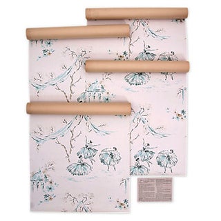 Vintage Ballerina Wallpaper - Set of 4 For Sale