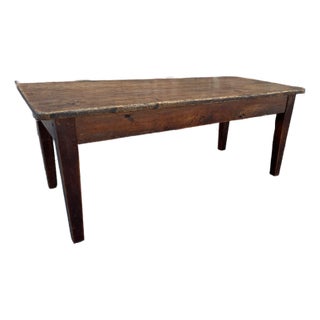 19th Century English Coffee Table For Sale