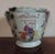 18th Century 1760 Chinese Export Porcelain Famille Rose Palette Wine Cooler Cachepot Vase Planter For Sale - Image 5 of 11