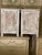Pair Painted & Distressed Carved Cabinets with Shelf For Sale - Image 12 of 13