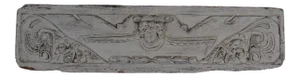 19th Century French Carved Wood Plaque