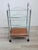 Silver Vintage Design Serving Cart by Allibert, 1990s For Sale - Image 8 of 8