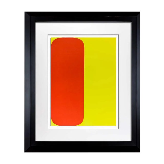 1960’s Ellsworth Kelly Framed Print For Sale