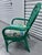 Wood Mid 20th Century Green Bamboo Chairs - A Pair For Sale - Image 7 of 12