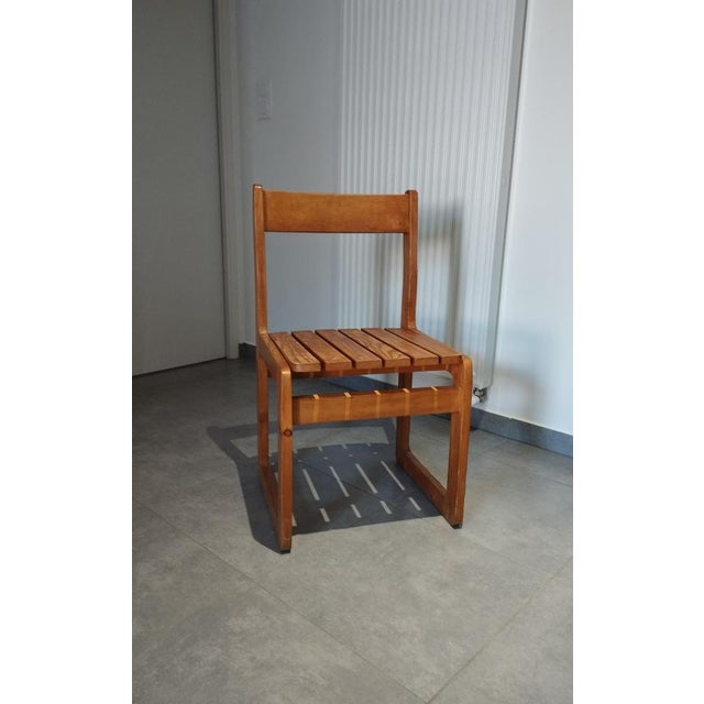 DLG Sled Chairs by Charlotte Perriand and André Sornay, 1960s, Set of 4 For Sale - Image 11 of 18