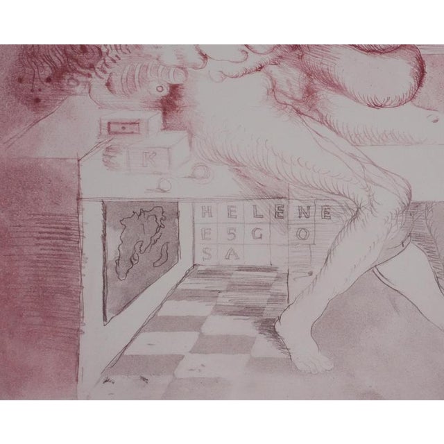 Popovic Ljuba, Silhouettes with Helen, Engraving For Sale - Image 7 of 8