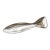 Vintage Nambe #553 Fish Shaped Aluminum Serving Tray For Sale