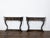 19th Century English Chinoiserie Black and Gold Console Tables with White Marble Tops, a Pair For Sale - Image 5 of 12
