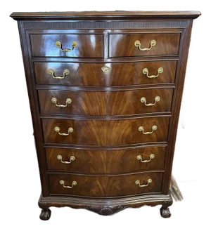 Drexel Heritage Heirloom Chippendale Ball & Claw Highboy Dresser