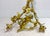 Antique Ornate Gilt Bronze Cherub Angel Putti Hanging Chandelier Fixture For Sale - Image 13 of 16