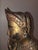 Gold 1960s Monumental 29.5-Inch Gilded Balinese Celestial Devata Offering Maiden With Mirror Inlays For Sale - Image 8 of 12