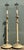 Vintage Patinated Extendable Floor Lamps - A Pair For Sale - Image 11 of 12