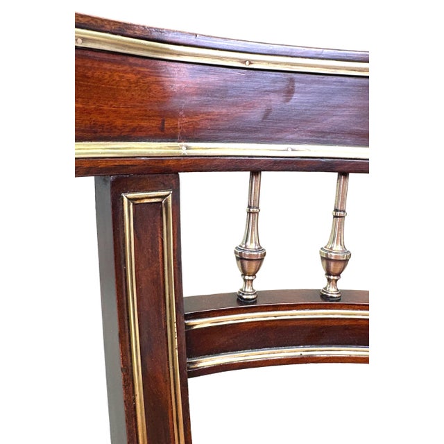 19th Century French Mahogany Salon Chairs, Set of 2 For Sale - Image 13 of 16