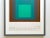 Mid-Century Modern Josef Albers Vintage 1973 Mid Century Modern " Homage to the Square No. Sp-1 " Framed Minimalist Serigraph Calendar Print For Sale - Image 3 of 13