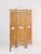 French Riviera Rattan and Bamboo 3-Panel Folding Screen, Italy, 1960 For Sale - Image 10 of 12